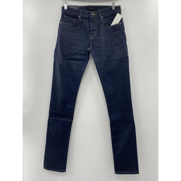 J Brand Men's Mick Skinny Fit Jeans 38x33 Jeet Deep Blue Left Hand Twill Eco - Picture 2 of 9